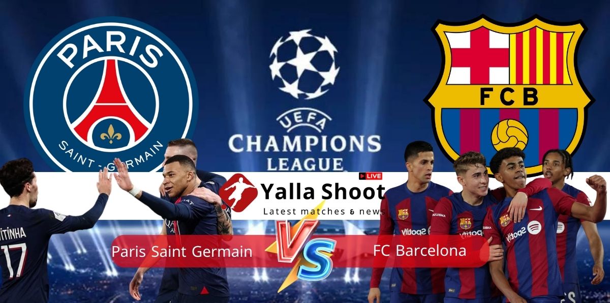 Barcelona vs PSG 2024 yalla shoot english